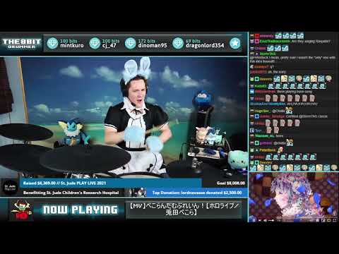 The8BitDrummer // Usada Pekora - Pekorandombrain (short ver.)