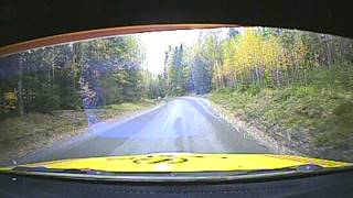 preview picture of video 'Toyota Altezza RS200 / Lexus IS 200 - SM Ralli Tampere EK8 - Rally Tampere SS8 in car video'