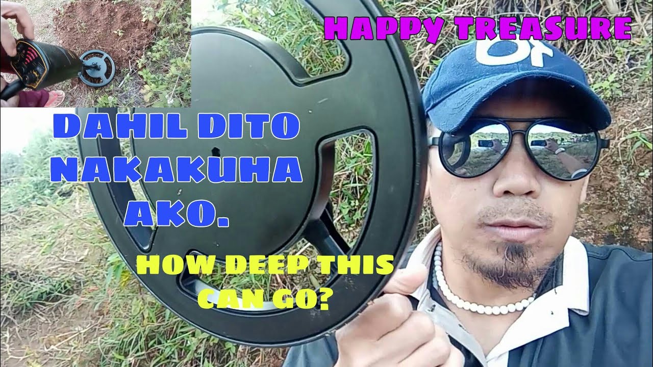 MAY NAKUHA AKO DAHIL DITO!HOW DEEP CAN WE DETECT USING THIS METAL DETECTOR