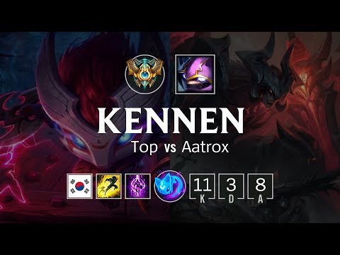 Kennen Top vs Aatrox - KR Challenger Patch 8.22