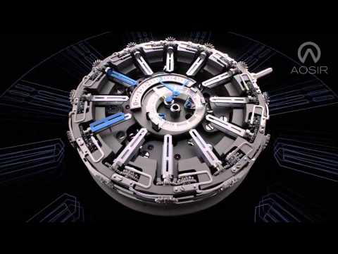 Swiss  Aosir  watches craftsmanship 3D animation shows video