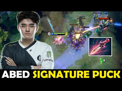 ABED SIGNATURE PUCK DOMINATES THE GAME | DOTA 2 Gameplay
