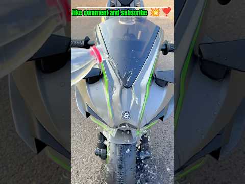 Kawasaki ninja h2r bike 😱💥❣️. #shorts #bike #ninja #h2r #superbike