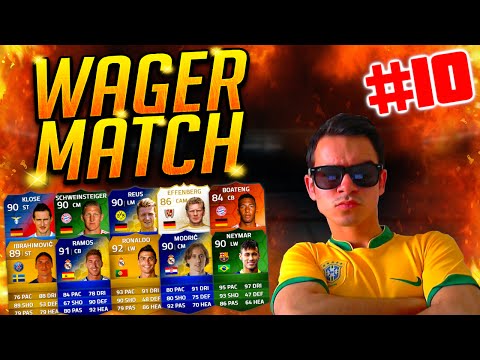 FIFA 14 WAGER MATCH #10 : 20 MILLIONEN COINS !! [FACECAM] HD