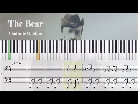 The Bear - Vladimir Rebikov | Piano Sheet Music