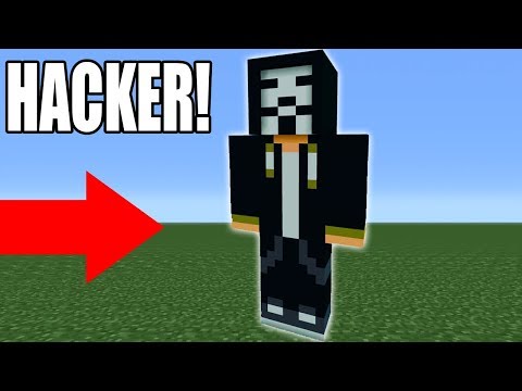 Building Every Block - Minecraft: How To Make A Hacker Statue