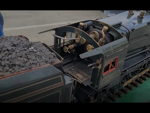 G Scale Steam Locomotive Powered by Real Steam