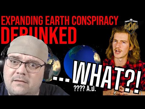 The Earth Is Growing Conspiracy - DEBUNKED from Miniminuteman - Reaction