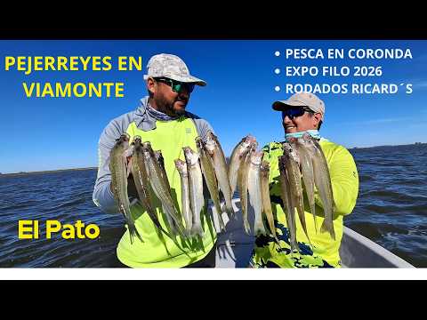 PESCAMOS PEJERRES EN VIAMONTE Y MANDUVÉS EN CORONDA - EL PATO TV 1240