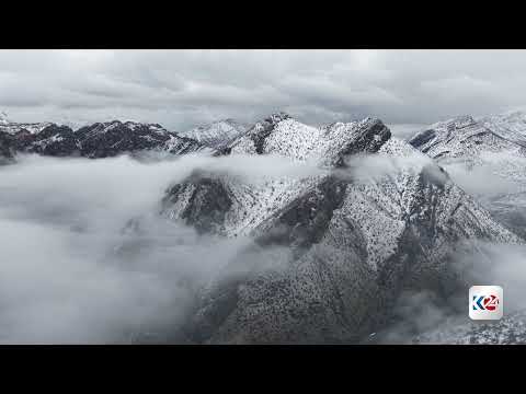 الجبال الثلجية والوديان الضبابية في منطقة سوران 