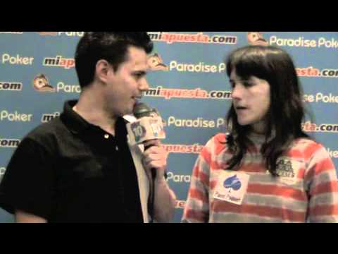 Entrevista a Ainhize en el ParadisePoker Tour