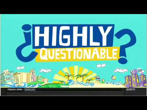 Highly Questionable espn Today 06/04/2018