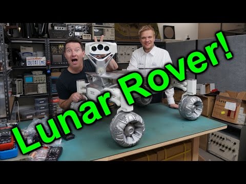 EEVblog #886 - Audi Lunar Quattro Moon Rover