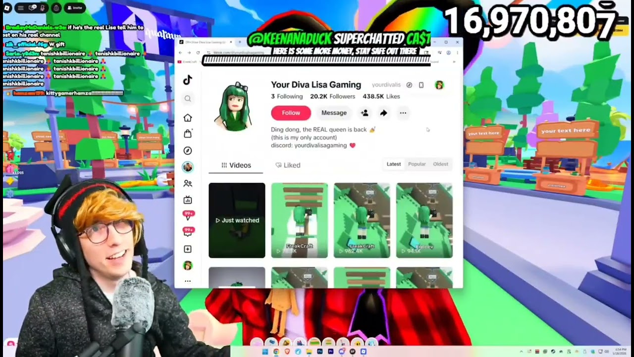 KreekCraft talks about Lisa Gaming