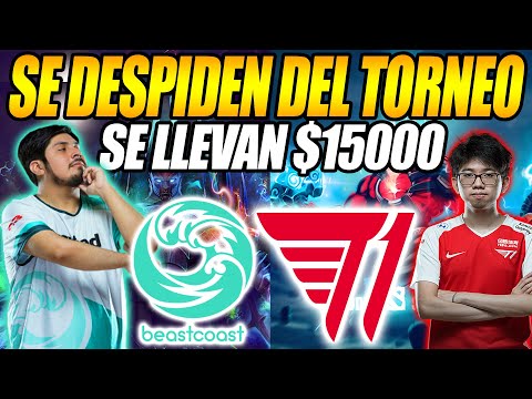 SE DESPIDEN DEL TORNEO!! BEASTCOAST vs T1 [GAME 2] "SE LLEVAN $15000" ESL One Fall 2021 DOTA
