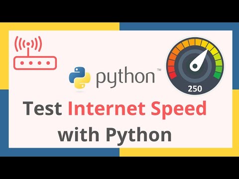 Internet Speed Test With Python