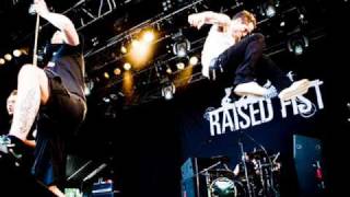 Raised fist - Envy is dangerous