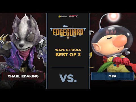CHARLEDAKING vs MFA - EDGEGUARD | Ultimate Singles Wave B Pools | Wolf vs Olimar