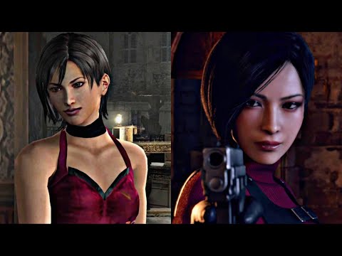 Leon Meets Ada After 6 Years - Resident Evil 4 Remake Vs Original