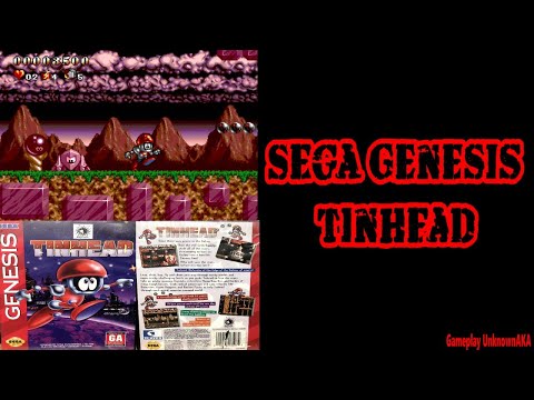 Gameplay Unknown AKA Tinhead Sega Genesis