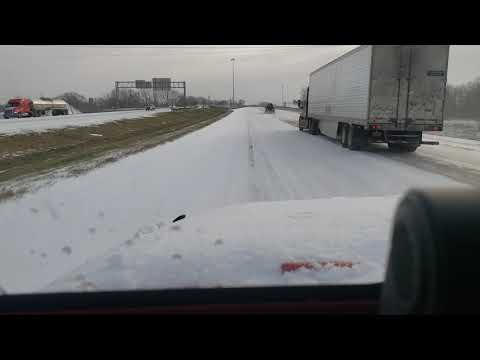 MS Ice Storm 2021 - Driving from Byram to Pearl
