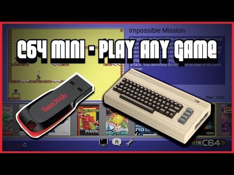 C64 Mini - How To Play Roms (Quick Load)