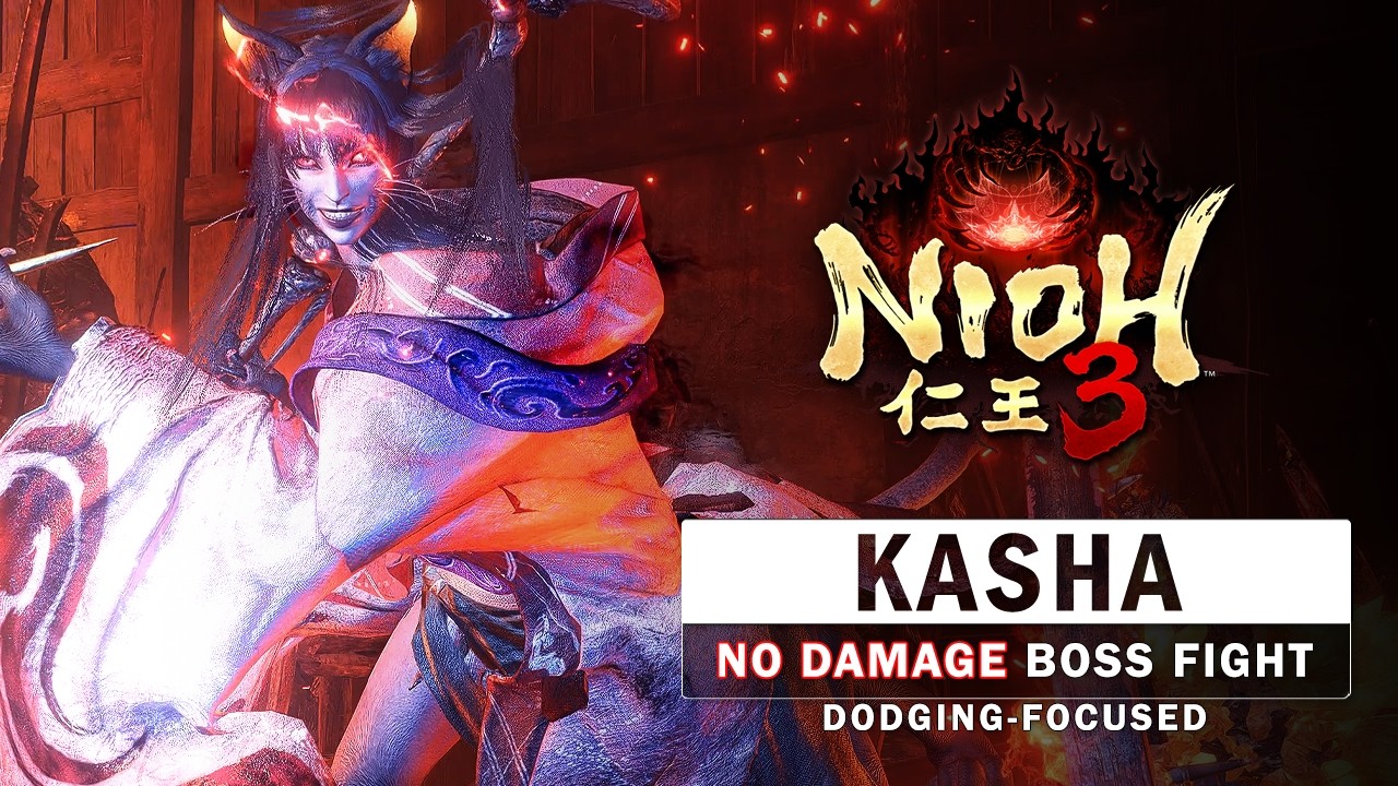 Nioh 3 - Kasha Boss Fight (No Damage)