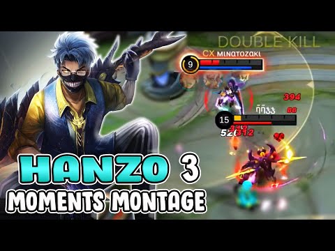 ῆῆჯჯ Shadow Monster! Hanzo Moments Montage | Top Global Players | Mobile Legends