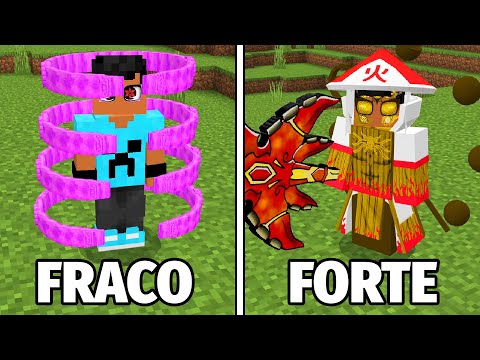 Sobrevivi 100 DIAS NA NARUTO JEDY do Minecraft - O FILME