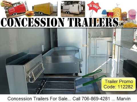 Used Catering Trailers  706-869-4281 - use promo - 112282