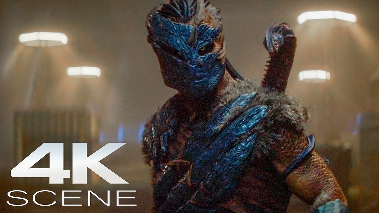 Dek Vs. Everyone - Weyland Yutani Synthetics (2025) Fight Scene - Predator Badlands Movie Clip 4K