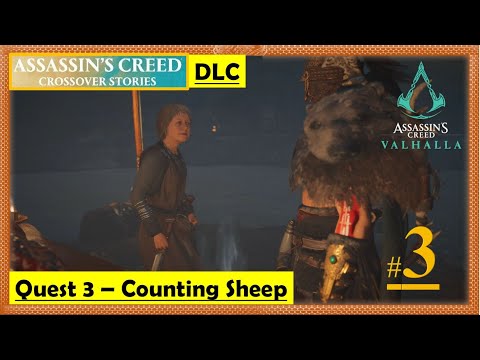 Assassins Creed Valhalla Crossover Stories DLC - Counting Sheep | Gather all the 5 Shards