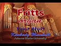 Kimberly Marshall and the Fritts pipe organ