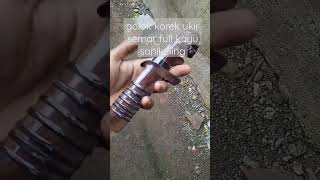 Download lagu golok korek ukir cepot full kayu seno keling #golok #tanduk #shorts mp3