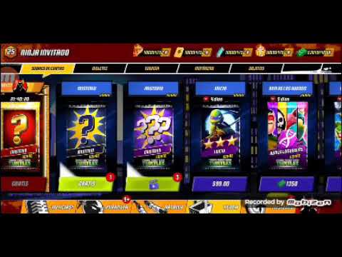 jugando confrontacion nivel 1 tortugas ninja leyendas