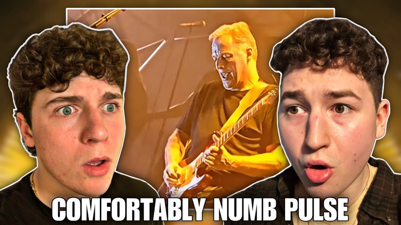 GEN Z FIRST REACTION to Pink Floyd - Comfortably Numb | Live at Pulse