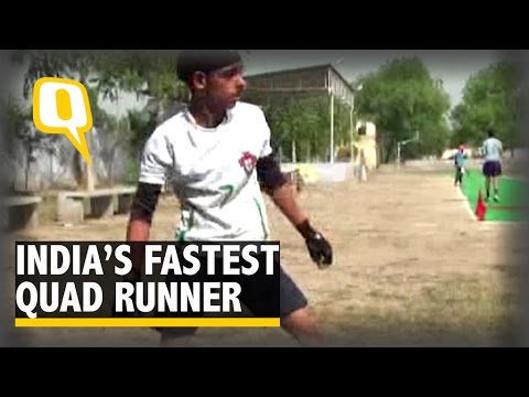 Meet India’s Fastest Runner on All Fours!