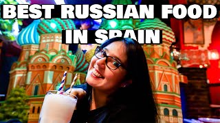 FOREIGNERS EAT RUSSIAN FOOD FOR THE FIRST TIME | Incredible Russian Food Tour in Madrid 🇪🇸 Spain