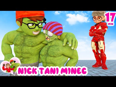 Scary Teacher 3D NickHulk & TaniIron – ZombieHulk Conspiracy Bully Superheroes Minecraft