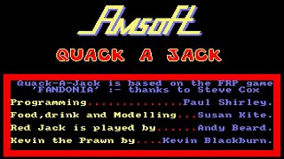 [Amstrad CPC] Quack A Jack - Longplay