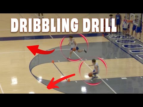 Basketball Dribbling Drill - COMPETITIVE! thumbnail