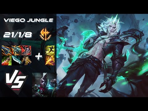 JUNGLE Viego vs Ekko - NA Grandmaster Patch 25.S2.8