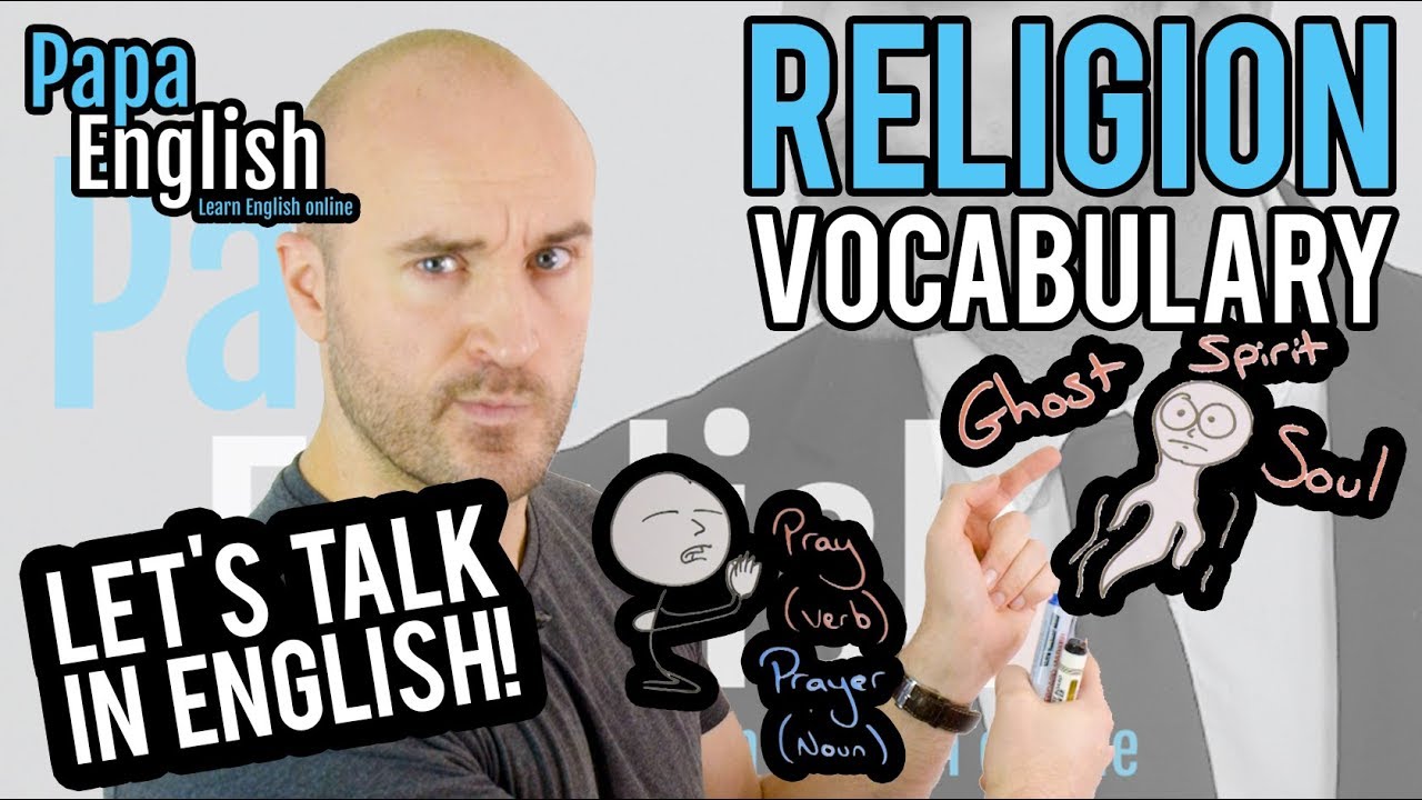 Talk About RELIGION in English - English Vocabulary lesson