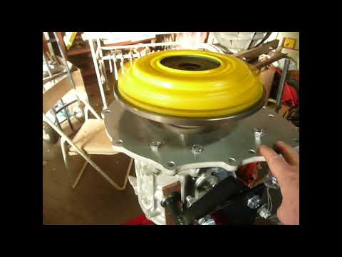 Running up Nissan Leaf motor with balanced Flywheel and Clutch