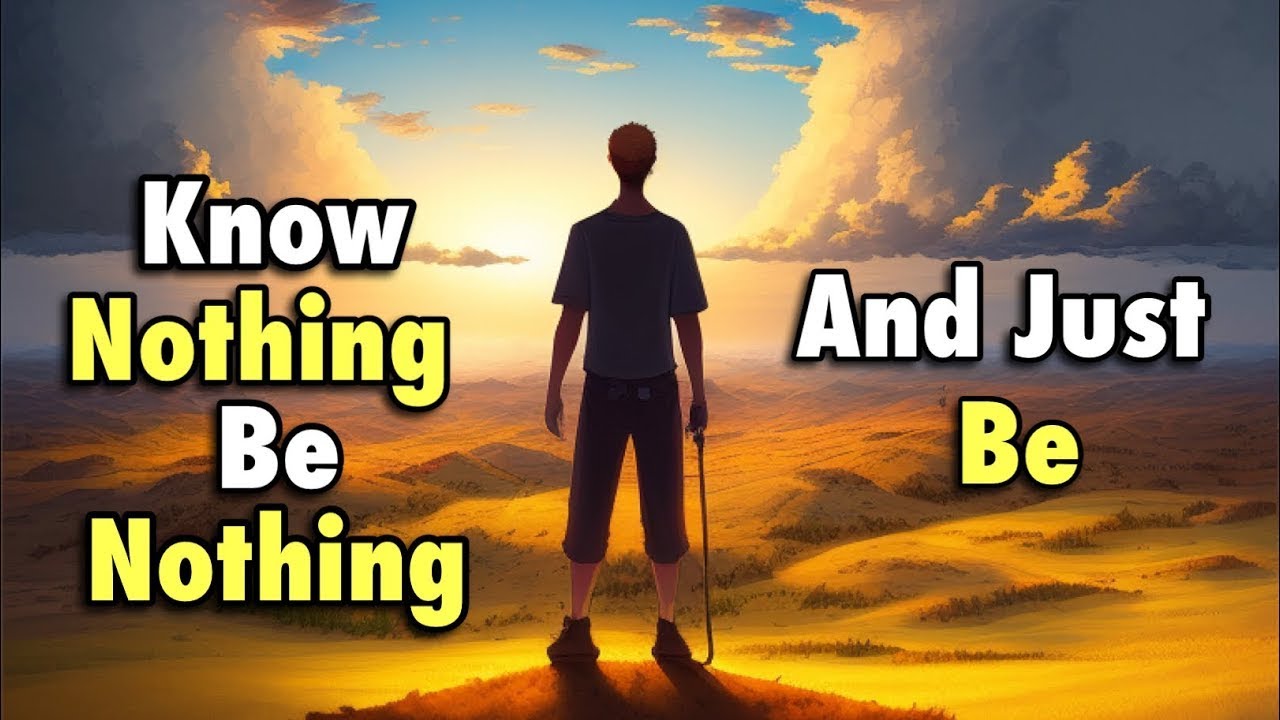 End Of Knowledge | A Key To Self Realization!