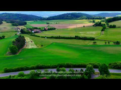 Video Stavební pozemek 21 422m2 Žebrák u Nečína, okr. Příbram