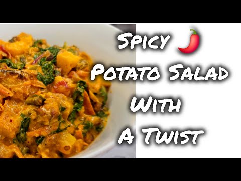 Potato Salad with Vegetable Achaar | Festive Cookmas Recipe