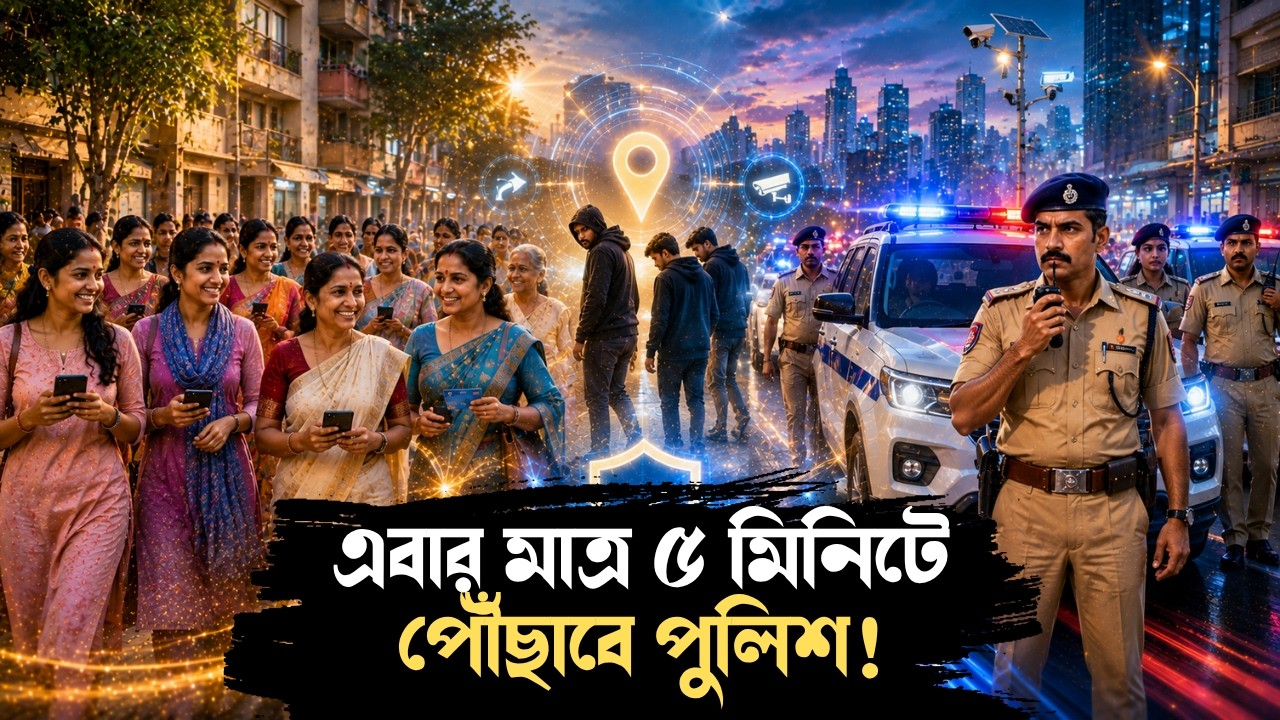 এবার মাত্র ৫ মিনিটে পোঁছাবে পুলিশ! আমেরিকার আদলে বাংলায় চালু জরুরি হেল্পলাইন | 112 Emergencyy Line