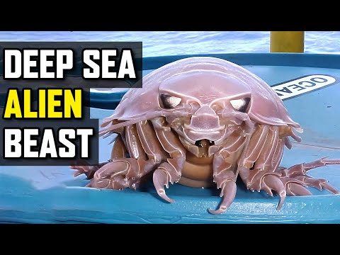 Giant Isopods: The Deep Sea Aliens Feast on Alligators!
