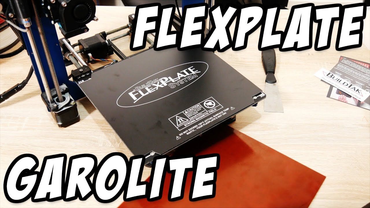 Matterhackers Pulse Garolite Flexplate Upgrade
